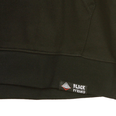 BLACK PYRAMID Felpa Leggera Cappuccio Uomo Space Rider Black da uomo