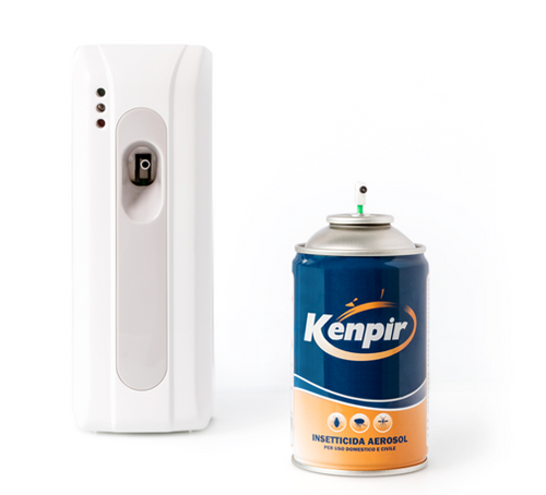 Dispenser automatico aereosol per canili