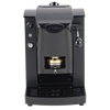 FABER SLOT PLAST BASIC - MACCHINA PER CAFFE'' CON PRESSACIALDA IN OTTONE - TELAIO IN METALLO NERO E FRONTALE IN POLICARBONATO NERO