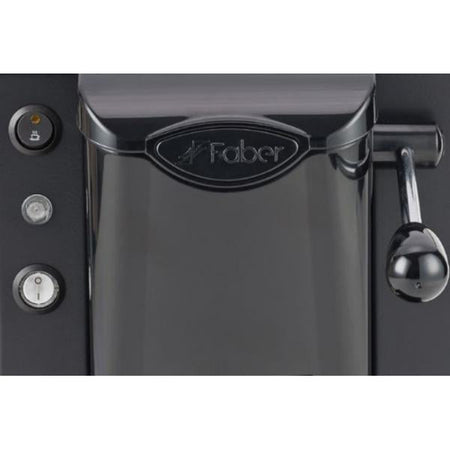 Faber Macchina Da Caffe' A Cialde Slot Basic Ottone Total Black