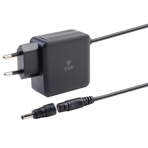 Alimentatore a muro per Notebook - 65W- Tecnologia GaN- Super Slim- 8 connettori