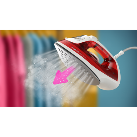 PHILIPS DST2010/40 FERRO A VAPORE 2000W 100GRAMMI 25GRM ANTIADERENTE