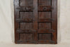 Biscottini Porta portone in legno massello e ferro da interno o da esterno vecchia e antica medievale scorrevole