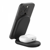Belkin BoostCharge (WRLSS BOOST CHARGEQi2 - klappbare 2in1 Ladestat. 15Watt)