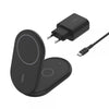 Belkin BoostCharge (WRLSS BOOST CHARGEQi2 - klappbare 2in1 Ladestat. 15Watt)