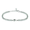 Bracciale MORELLATO uomo Mister boules cross / diamanti neri