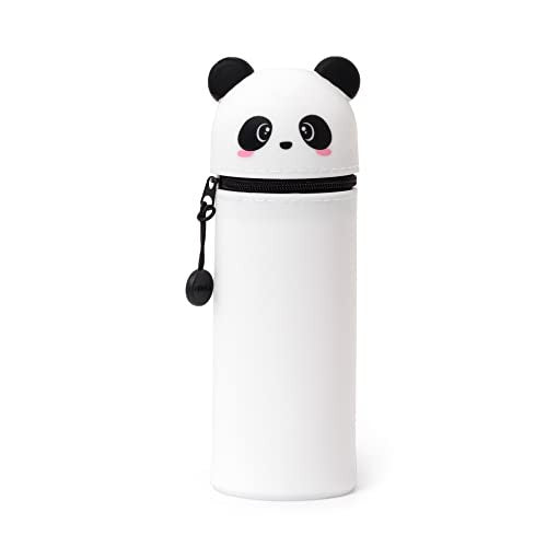 Legami Kawaii, Astuccio 2 in 1 in Morbido Silicone, Panda