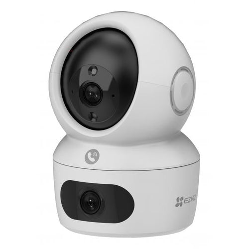 EZVIZ H7C DUAL LENS 2K+ - TELECAMERA MOTORIZZATA DA INTERNO - 2K+ - VISION GRADE 360 - SENSORE MOVIMENTO - AUDIO BIDIREZIONALE - MONITORAGGIO INTELLIGENTE - TASTO DI EMERGENZA - RICONOSCIMENTO FIGURE UMANE CON AI - COLOR NIGHT VISION - SLEEP MODE - PATRO