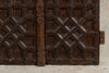 Biscottini Porta portone in legno massello e ferro da interno o da esterno vecchia e antica medievale scorrevole
