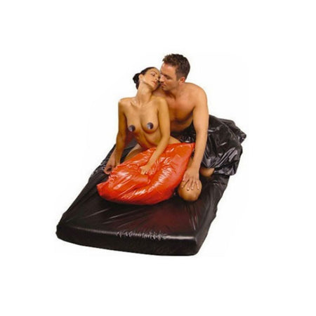 Telo copriletto matrimoniale in materiale effetto latex Wetgames 180 x 220 cm