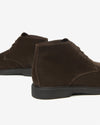 Nero Giardini polacchini in camoscio marrone I001651U200
