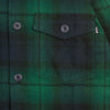 HUF Camicia Manica Lunga Uomo John Bdu L/s Woven Shirt Dark Navy da uomo