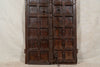 Biscottini Porta portone in legno massello e ferro da interno o da esterno vecchia e antica medievale scorrevole
