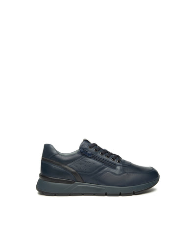 Nero Giardini sneakers uomo in pelle blu I500870U200