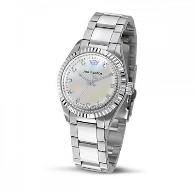 Orologio PHILIP WATCH donna Caribe acciaio con diamanti