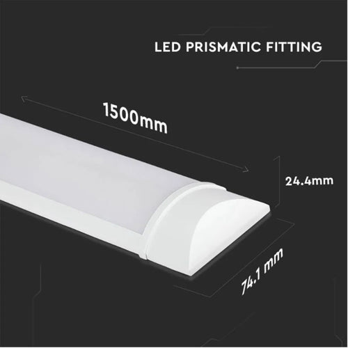Plafoniera Tubo Led Prismatico 50W 4000K