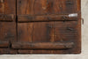 Biscottini Porta portone in legno massello e ferro da interno o da esterno vecchia e antica medievale scorrevole
