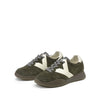 Kehnoo sneakers uomo in camoscio lichen ice KM9774