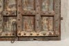 Biscottini Porta portone in legno massello e ferro da interno o da esterno vecchia e antica medievale scorrevole