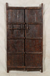 Biscottini Porta portone in legno massello e ferro da interno o da esterno vecchia e antica medievale scorrevole