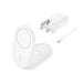 Belkin WIZ028MYWH Caricabatterie per dispositivi mobili Bianco (BOOSTCHARGE QI2 15W MAGNETIC 2IN1 WH)