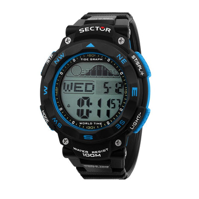 Sector EX-35 – Orologio Uomo Digitale Nero Blu (R3251534002)