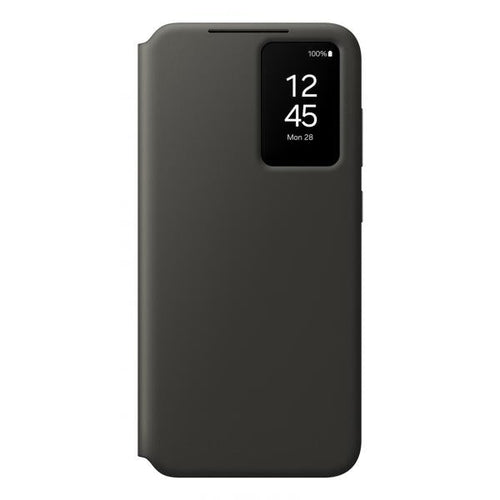 Samsung Galaxy S24 FE Smart View Wallet Case (S24 FE Smart View Wallet Case - Black - Warranty: 24M)