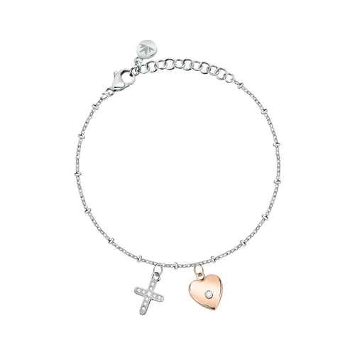 Bracciale MORELLATO donna Passioni cuore / croce