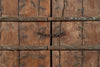Biscottini Porta portone in legno massello e ferro da interno o da esterno vecchia e antica medievale scorrevole