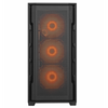 COUGAR UNIFACE RGB (BLACK) - PC CASE MID TOWER - VENTOLA RGB 3*120 + 120mm