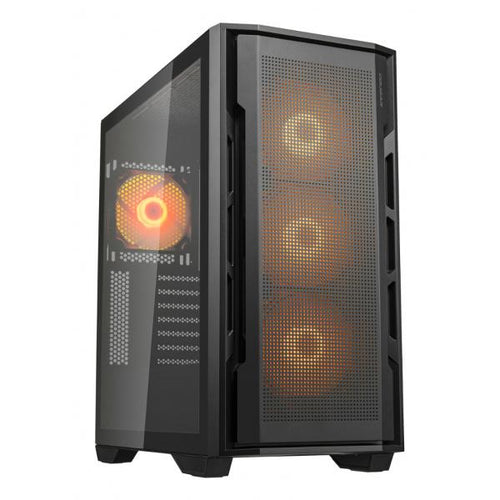 COUGAR UNIFACE RGB (BLACK) - PC CASE MID TOWER - VENTOLA RGB 3*120 + 120mm