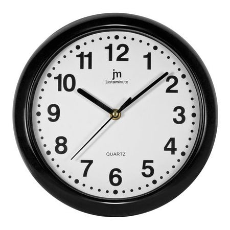 Orologio da parete Lowell JUSTAMINUTE Nero