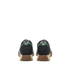 Kehnoo sneakers uomo in camoscio tessuto black military KM9718