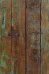 Biscottini Porta portone in legno massello e ferro da interno o da esterno vecchia e antica medievale scorrevole
