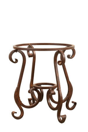 Biscottini Biscottini Base Tavolo Ferro Battuto Diametro 62 Altezza 59 Robusta Shabby