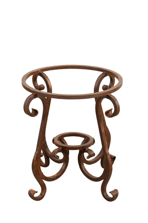 Biscottini Biscottini Base Tavolo Ferro Battuto Diametro 62 Altezza 59 Robusta Shabby