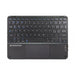 TASTIERA 10 CON TOUCHPAD BK RICARICABILE