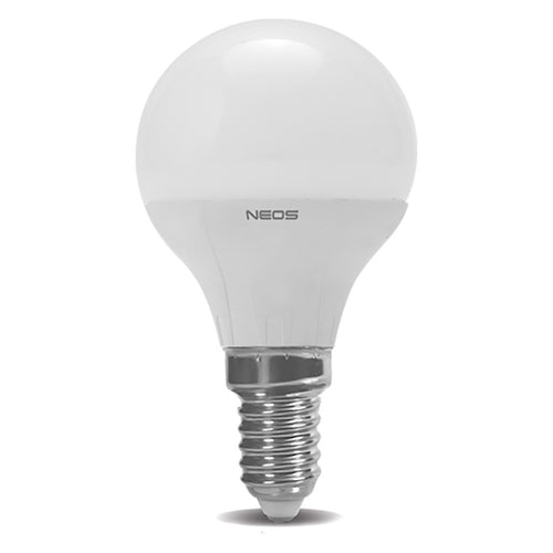 Lampada a led 'sfera' 6500 K 8W E14