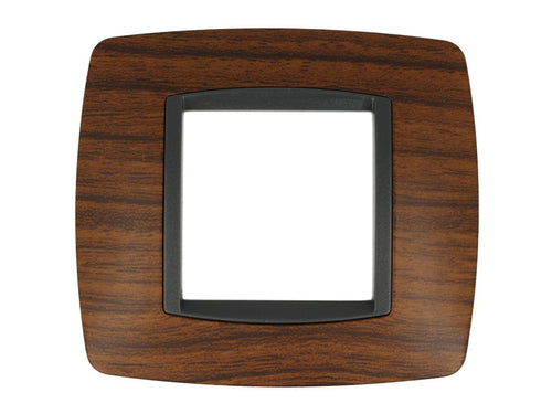 SANDASDON Placca Bombe 2M Colore Radica Compatibile Con Bticino Living International