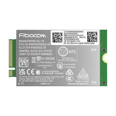 4G LTE-Advanced Pro WWAN for