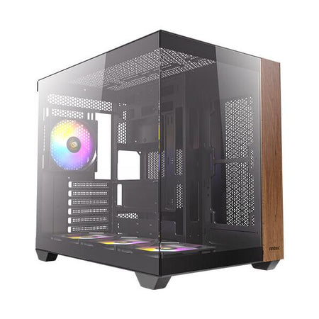 CX800 Midi Tower Nero, Legno