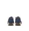 Kehnoo sneakers uomo in camoscio e tessuto navy bordeaux KM9775