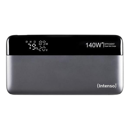 Intenso 7350060 batteria portatile Ioni di Litio 25000 mAh Nero, Grigio (Intenso Power Bank HE 25000 mAh Grau-S)