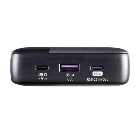 INTENSO POWER BANK HE25000 140 W, CARICA FINO 3 DISPOSITIVI, GRIGIO NERO