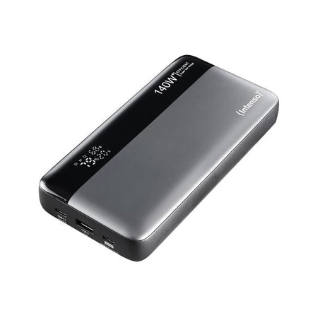 INTENSO POWER BANK HE25000 140 W, CARICA FINO 3 DISPOSITIVI, GRIGIO NERO