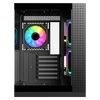 Case Itek DARK CAVE DS - Gaming Tower, ATX, 3x12cm ARGB fan, 2xUSB3, Type-C, Side & Front Panel Temp Glass