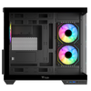 Case DARK CAVE DS - Gaming Tower- ATX- 3x12cm ARGB fan- 2xUSB3- Type-C- Side & Front Panel Temp Glass
