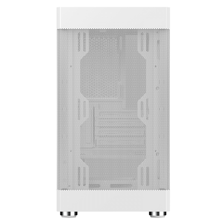 Case PROMESH 35W - Gaming Office Mini Tower mATX- Type-C- 2xUSB3- 3 Lati MESH- White Edition