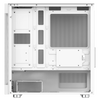 Case PROMESH 35W - Gaming Office Mini Tower mATX- Type-C- 2xUSB3- 3 Lati MESH- White Edition