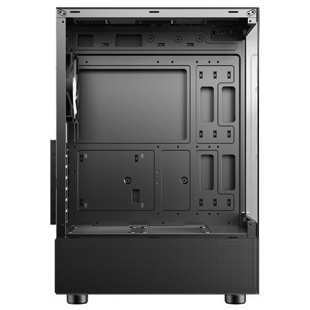 Case SHOWBUI 33B - Gaming Tower ATX- 12cm ARGB fan- USB3- Side & Front Panel Temp Glass